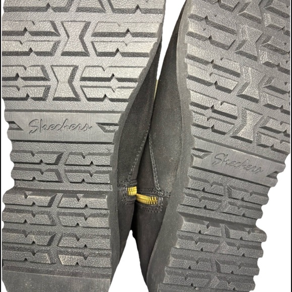 Skechers Women's Arch Fit Marlie Weekend Chat Boots Black Size 8 - Picture 6 of 6